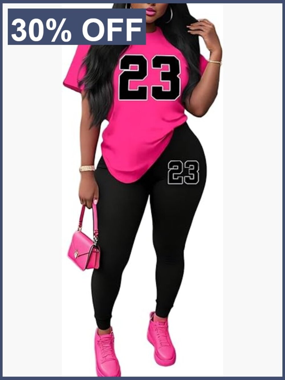 Women 2 Piece Lounge Set Short Sleeve Jogger Tracksuit Matching Sweatsuit